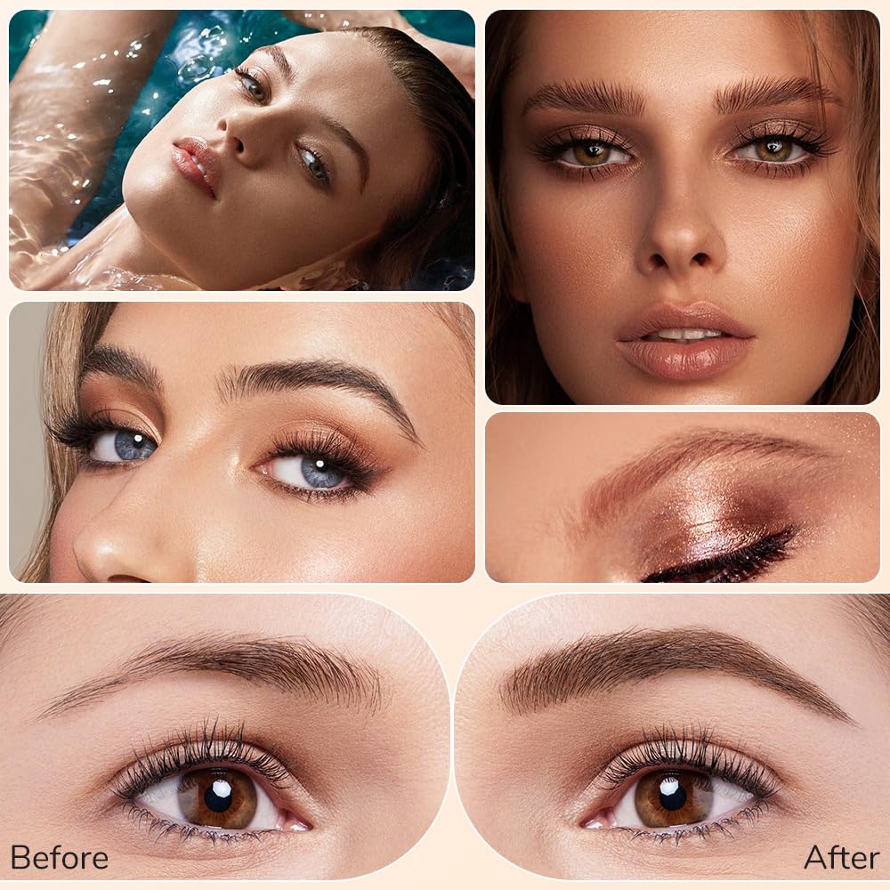 Micro-Forked Waterproof Eyebrow Pencil for Natural-Looking Definition