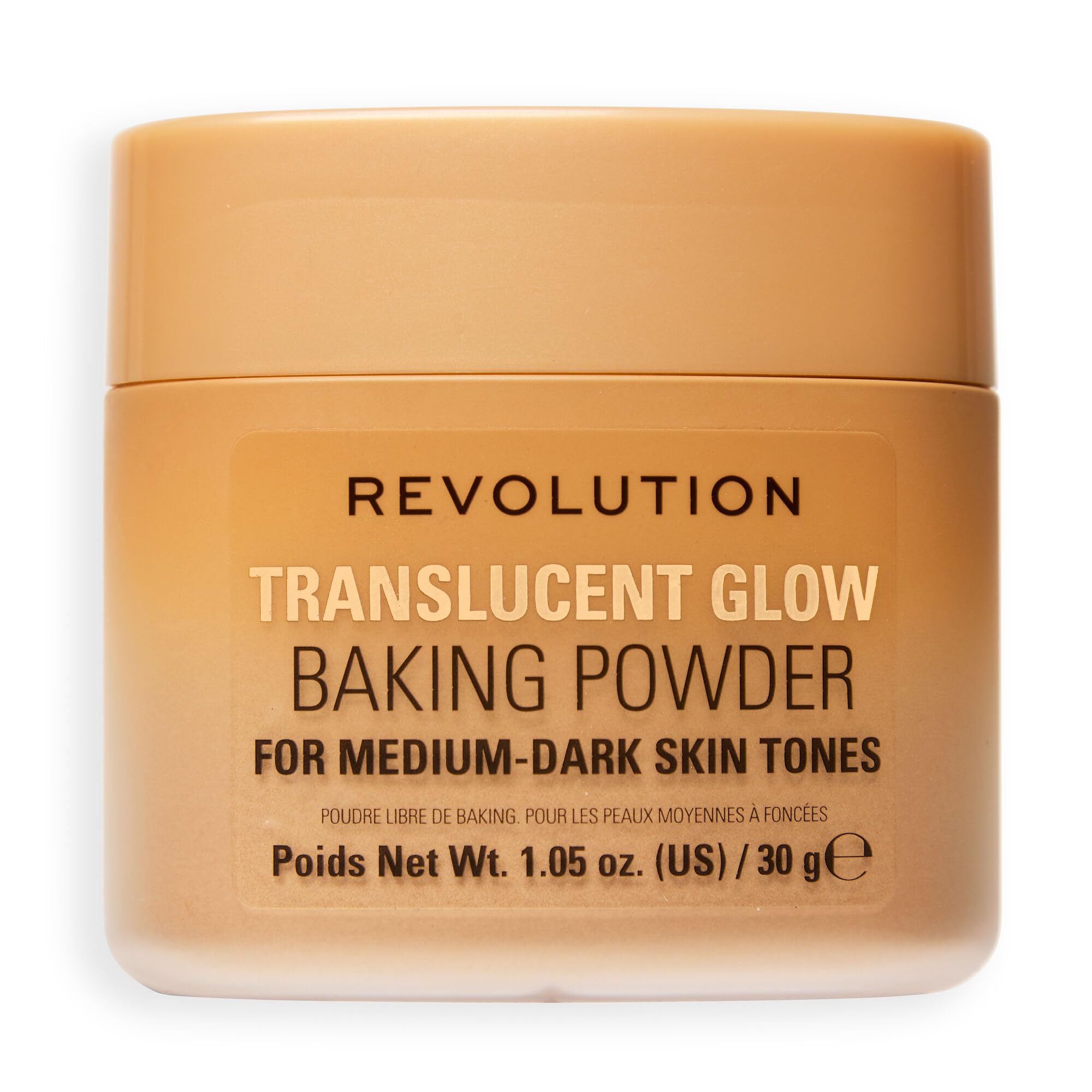Makeup Revolution Translucent Glow Loose Baking Powder Medium to Dark, Lightweight Radiant Setting Powder, Brightening & Blurring Formula, Long-Lasting Glow Finish, 30g-picture-39