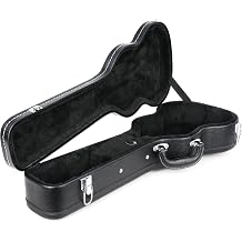 Lanikai HWC-T Hardshell Arched Top Wood Tenor Ukulele Case, Hard Case for Ukulele with Arched Top Gig Bag