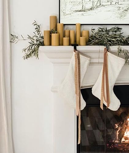 Miniatura 221 de Cinta de terciopelo caqui de 3/8 pulgadas, 25 yardas para árbol de Navidad, envoltura de regalos, ramo de flores, decoraciones de corona