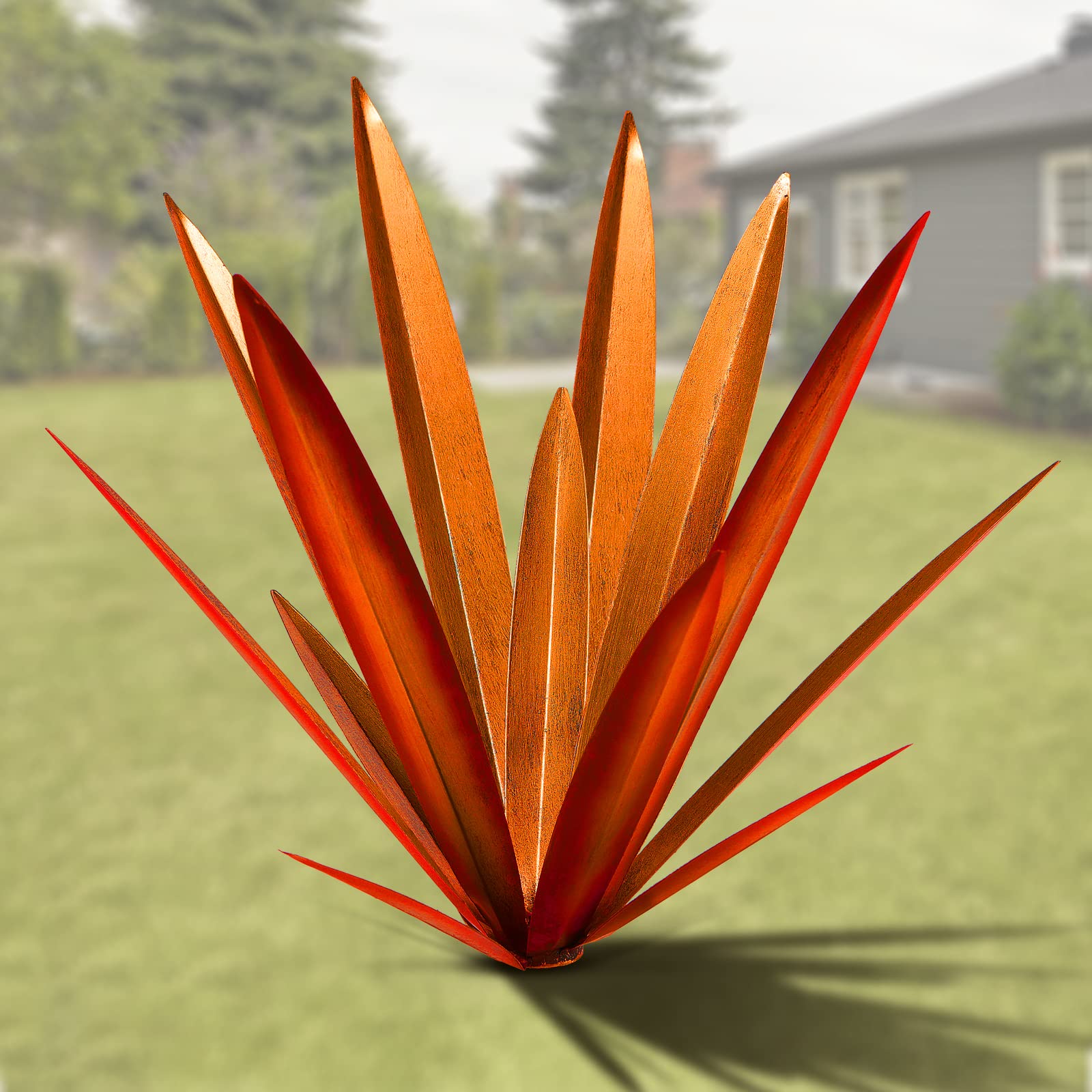 Homight Tequila Country DIY Metal Sculpture Country Style Indoor Outdoor Decoration Garden Patio Lawn Sculpture - Image 4
