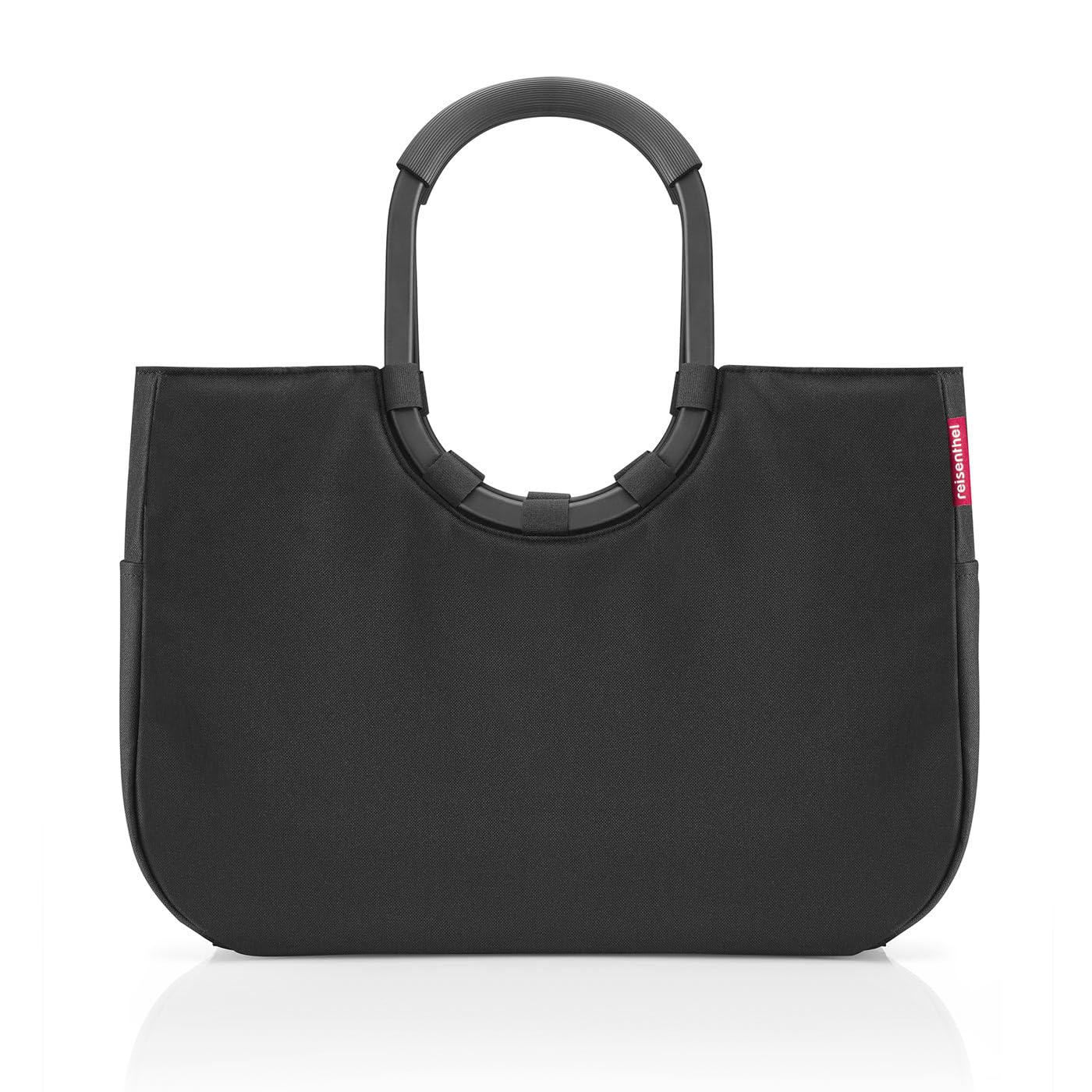 reisenthel loopshopper L – Schwarz, schwarzer Rahmen