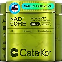 NMN Supplement Alternative – Liposomal NAD+ Supplement – Third-Party Tested – NAD CORE – 30-Day Supply – 60 Capsules