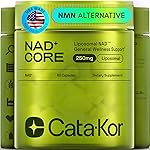 Cata-Kor NMN Supplement Alternative - Liposomal NAD+ Supplement - Third-Party Tested - NAD CORE - 30-Day Supply - 60 Capsules