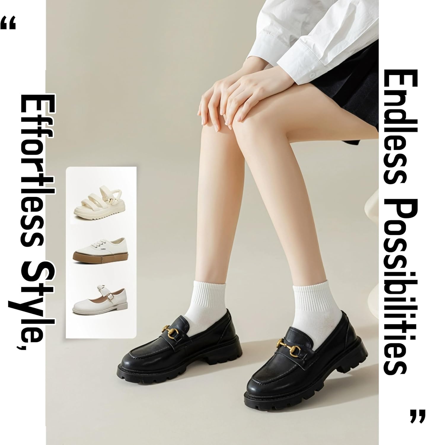 NevEND 6 Pairs Women's Mini Crew/Ankle Cotton Athletic Socks with Thick Cushioned 9-11 - Image 5