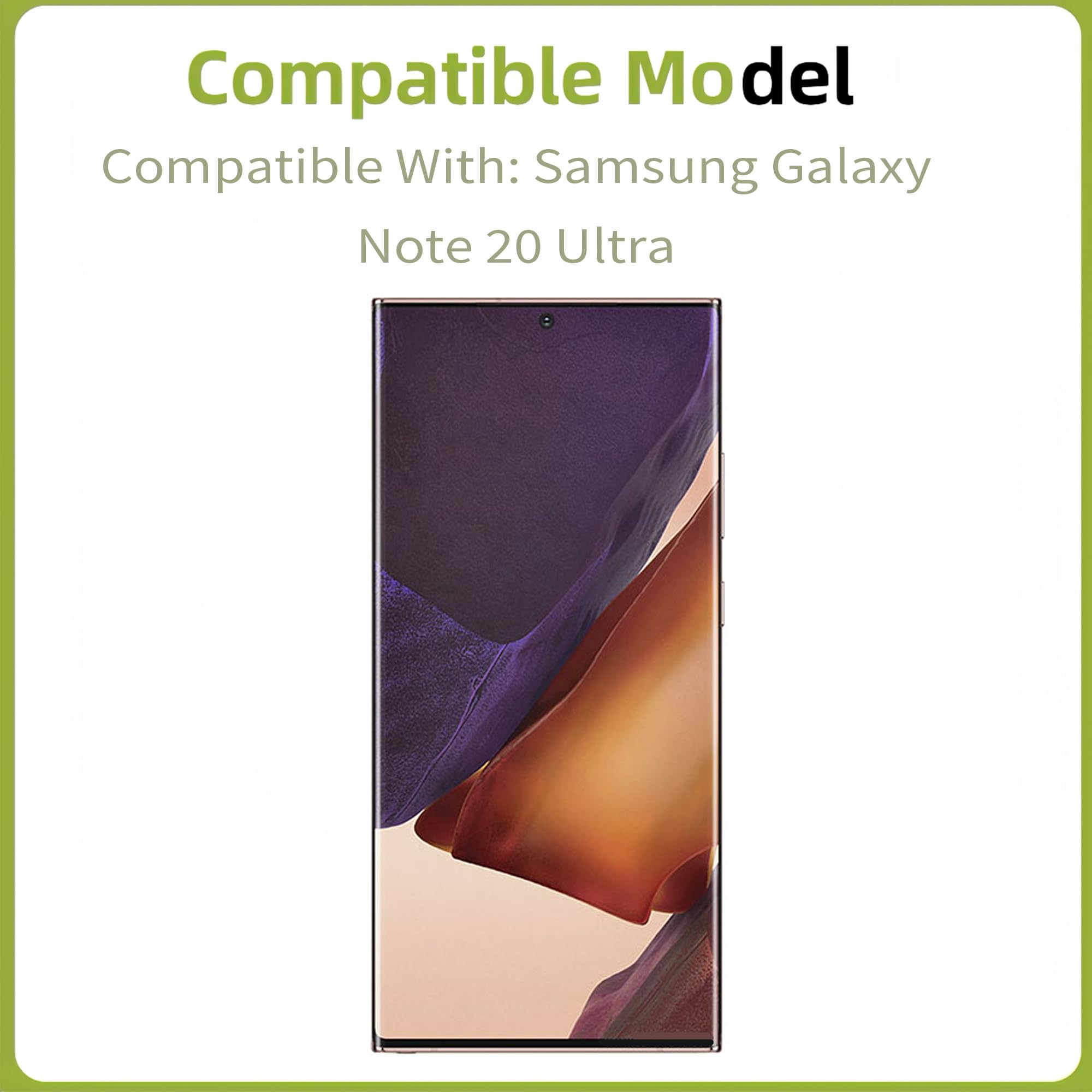 Wyświetlacz OLED do Samsung Galaxy Note 20 Ultra SM-N985F, SM-N985F/DS [z ramką] [z odciskami palców] [6,9 cala] wyświetlacz LCD Touch Screen Digitizer z zestawem narzędzi
