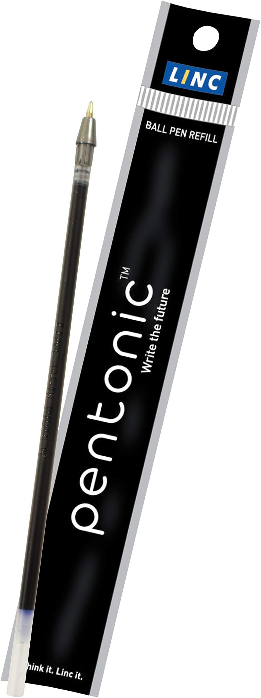 Pentonic Gel Pen Refill (0.6 mm, Pack of 10, Blue Ink) Amazon.in Office Products