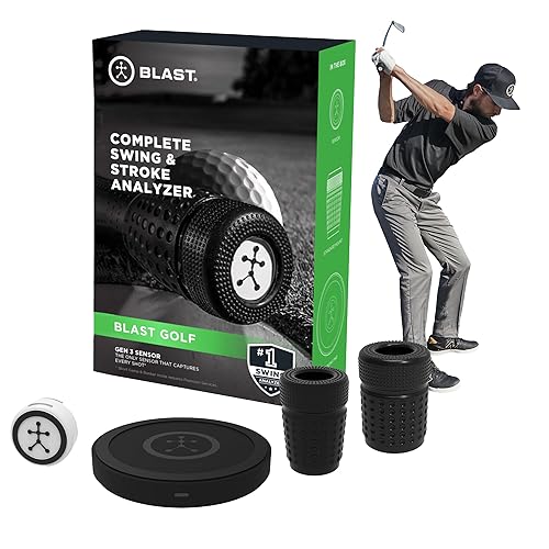 Blast Motion Golf Swing & Stroke Analyzer - Real-time Feedback,