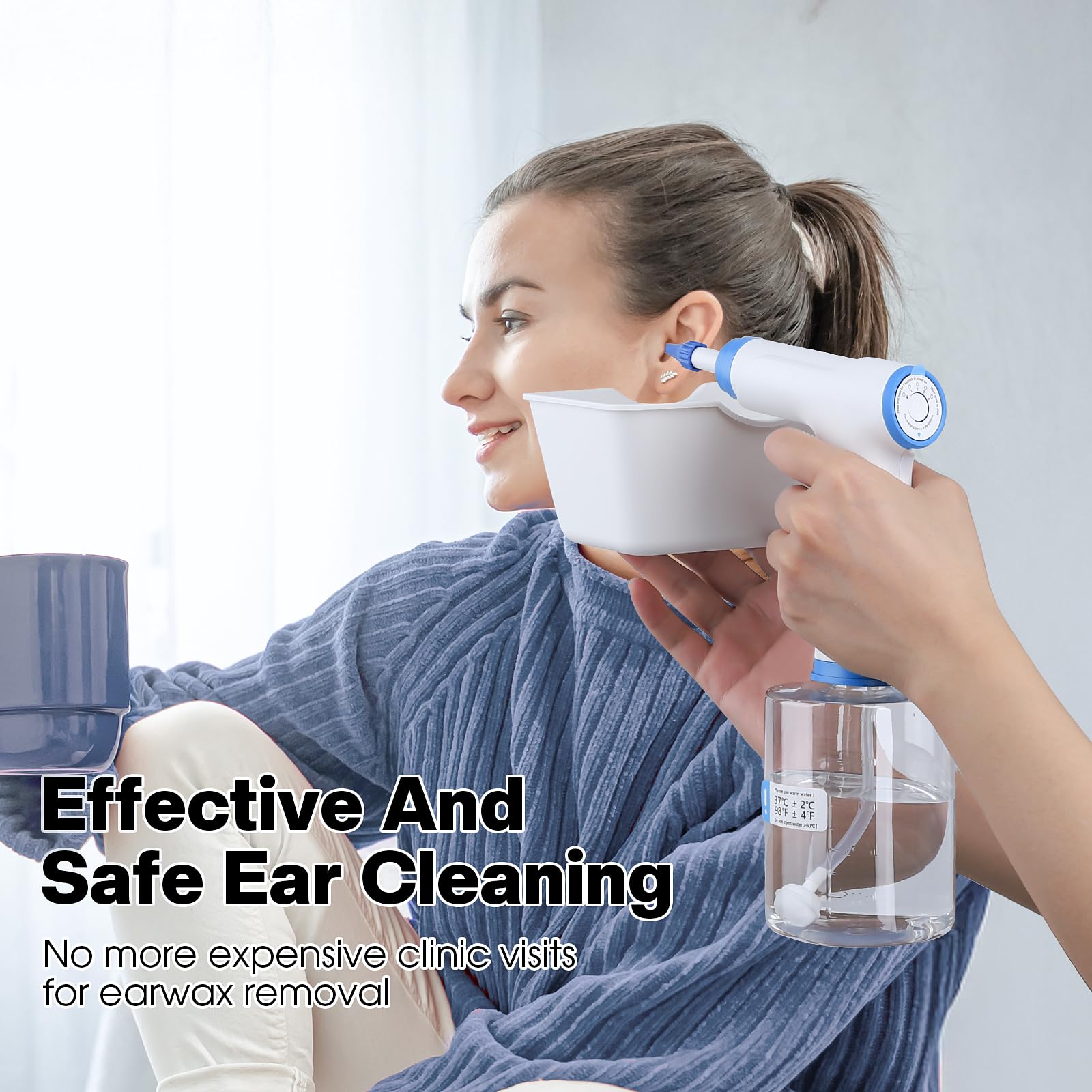 Electric Ear Wax Removal Kit for Adults with 4 Cleaning Modes, Home Use — Amazon image 2