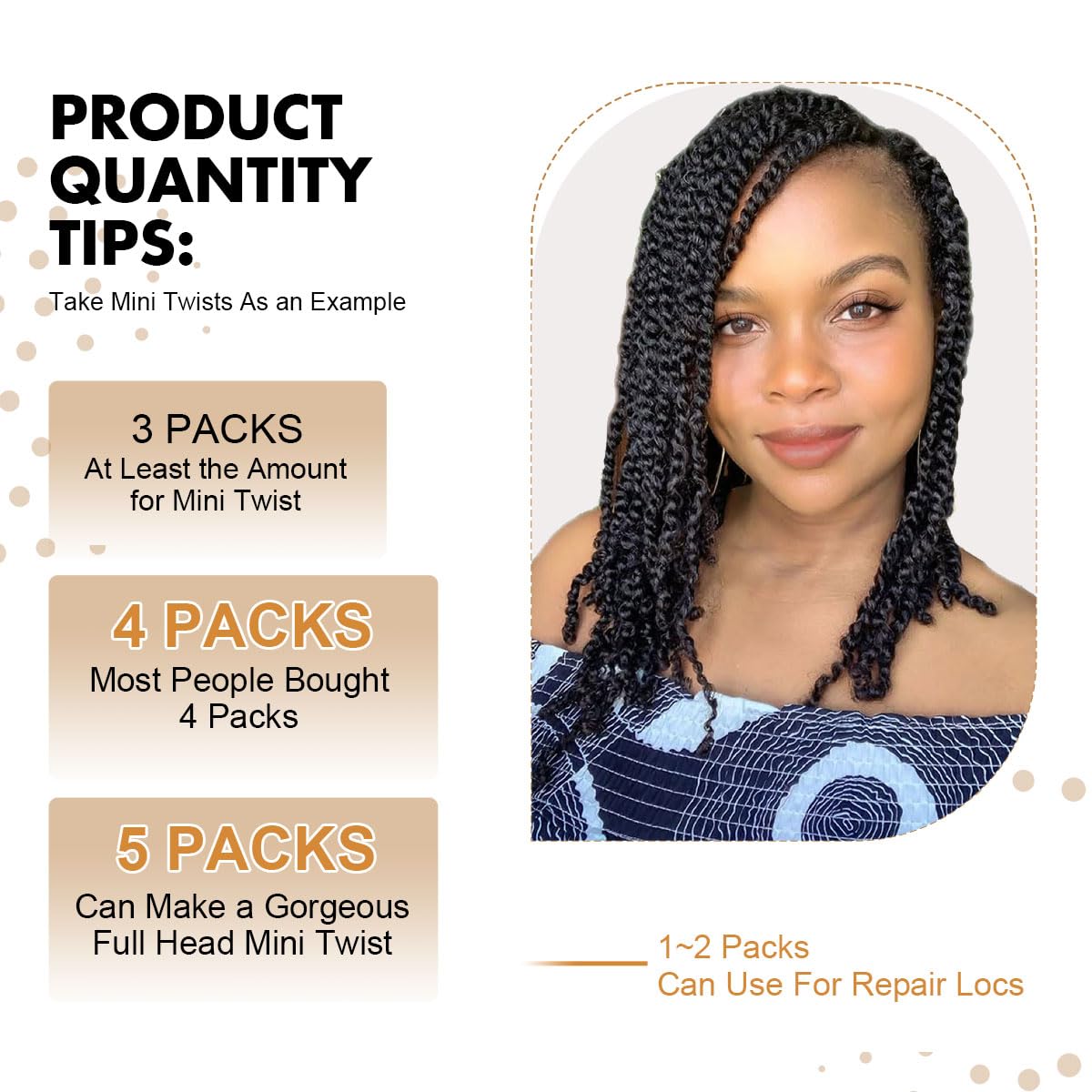 Vecago 100% Human Hair Afro Kinky Bulk Hair