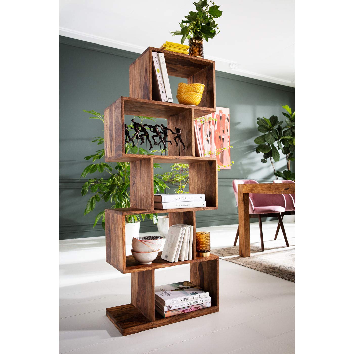 Kare Design Authentico Zick Zack Regal, Mehrfarbig : Amazon.de  