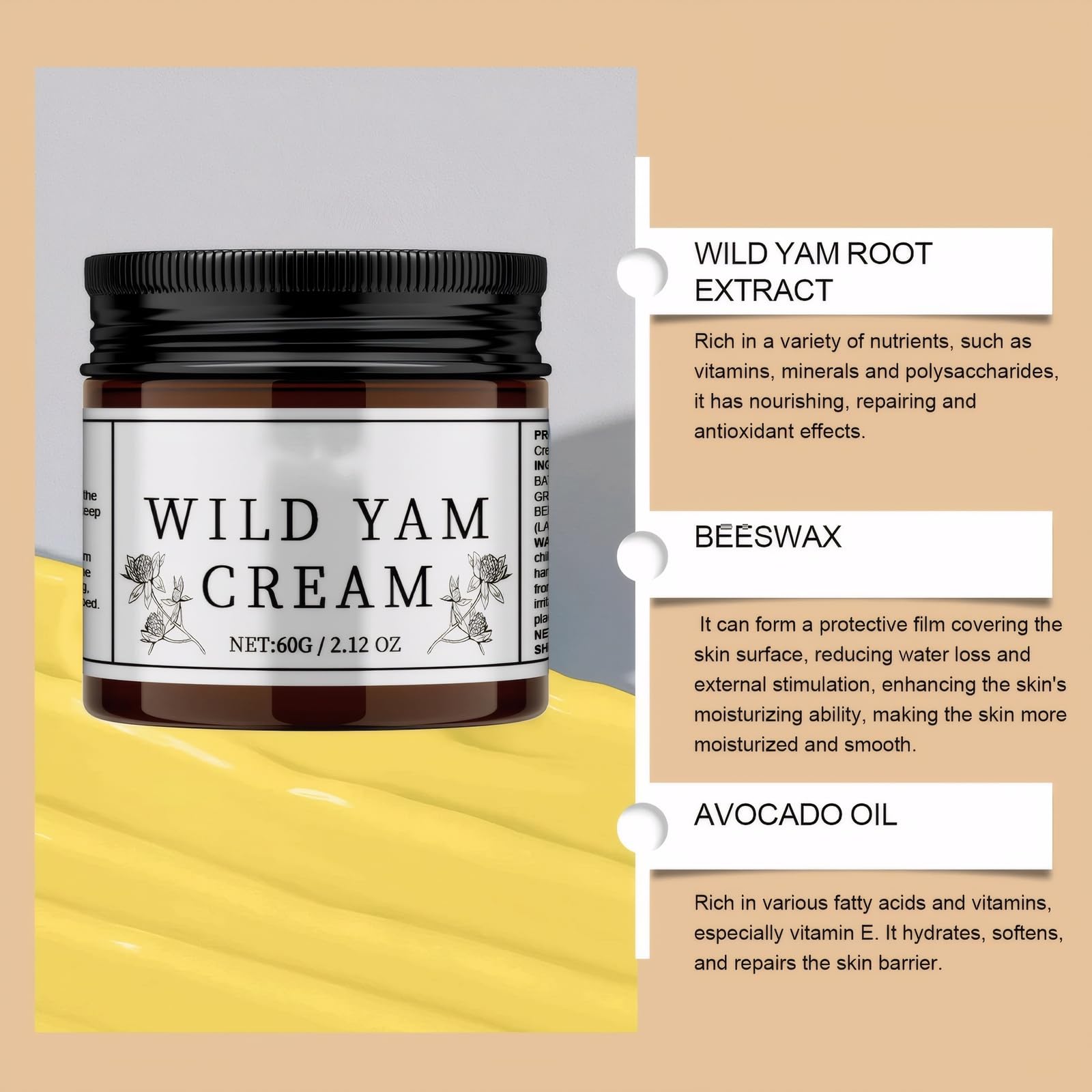 Wild Yam Cream - Image 3