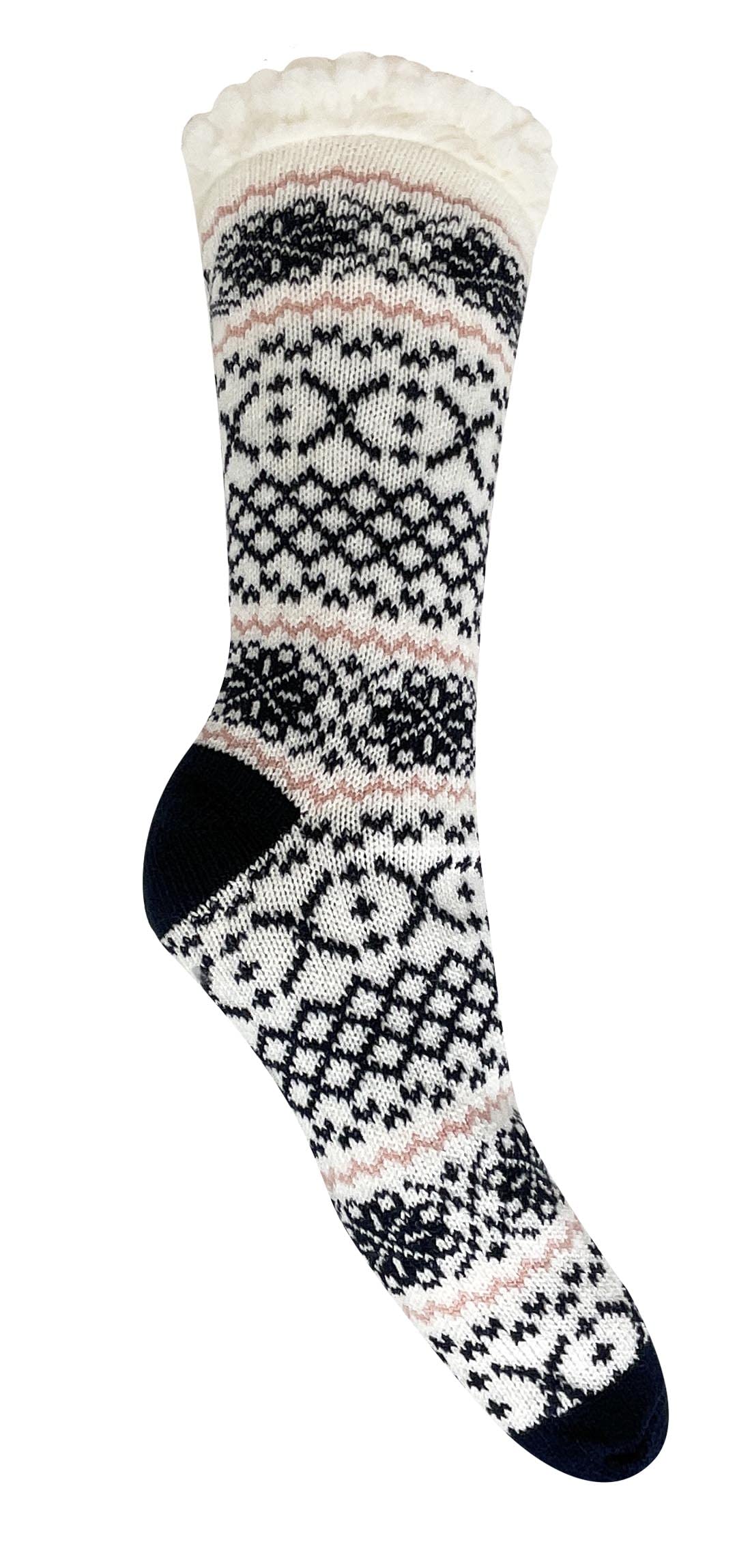 Since 2013 Bramble 1PK LADIES LOUNGE SOCKS (FAIRISLE)