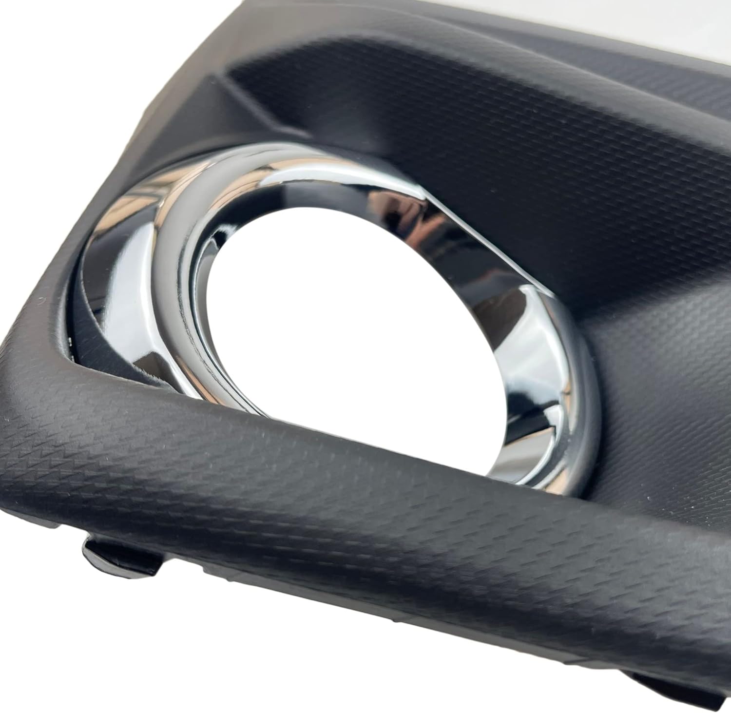 Fog Light Bezel Cover Black With Chrome Right Passenger Side For 2012 2013 2014 Subaru Impreza 57731FJ020