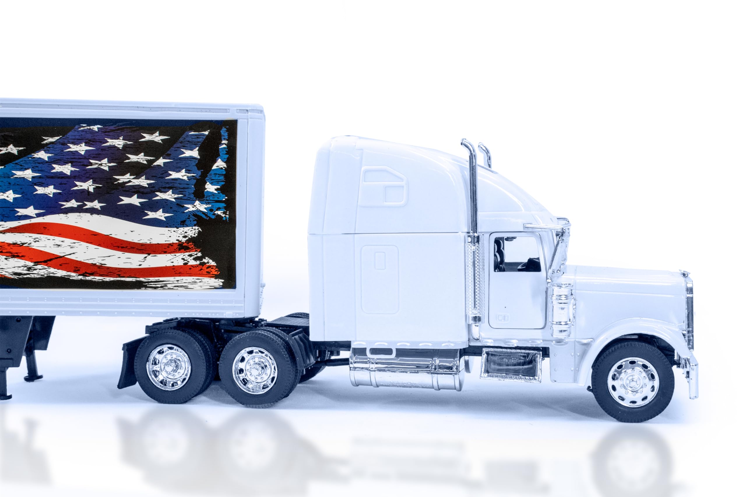 Amazon | 1:32スケール Freightliner Classic XL 愛国的なダイカスト
