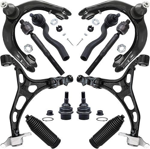 Miniatura 13 de Detroit Axle - Kit de suspensión frontal de 12 piezas para Toyota Corolla 2003 2004 2005 2006 2007 2008, 2 brazos de control inferiores, 2 rótulas