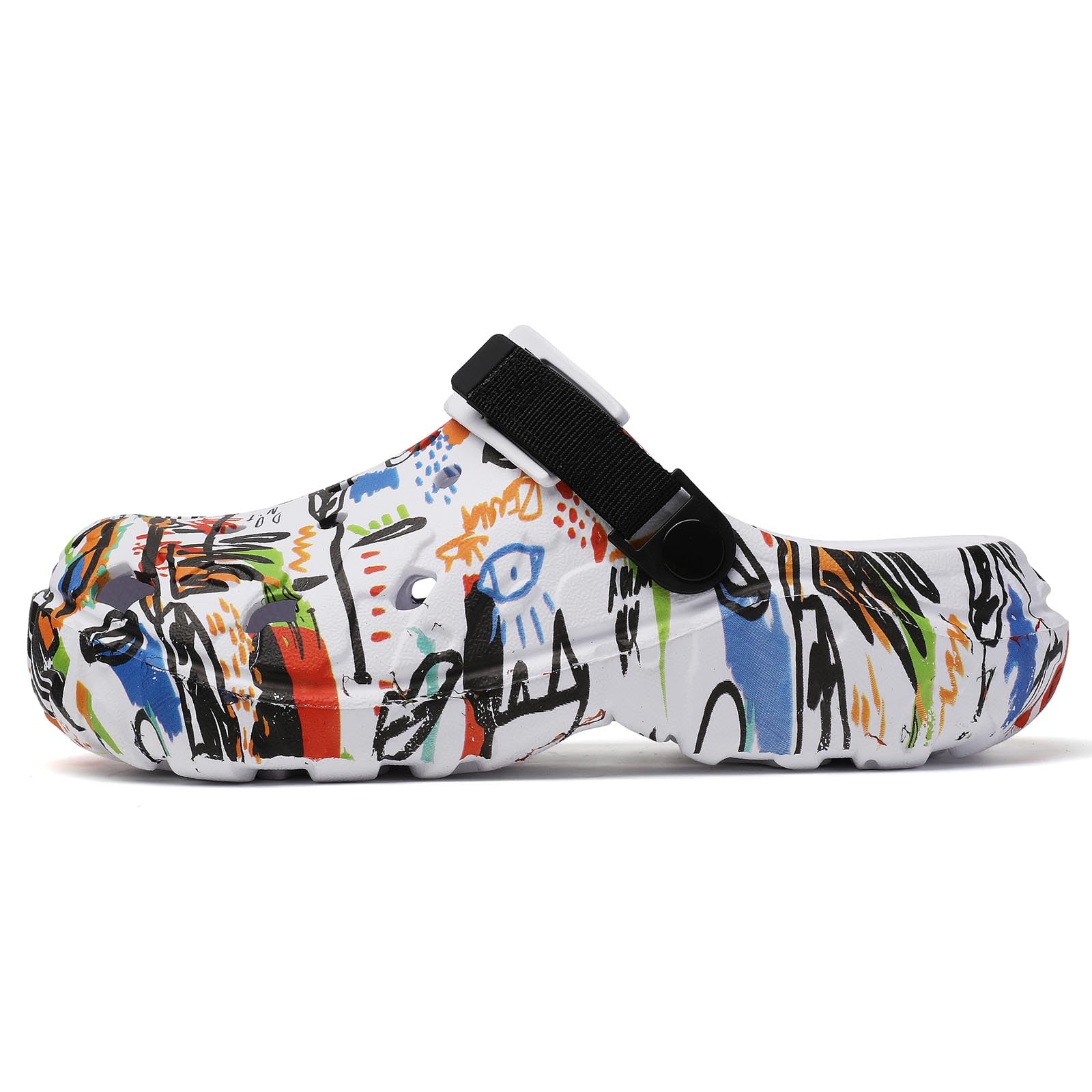 Zuecos para hombre, zapatos de jardín para adultos, sandalias deportivas al aire libre, sandalias deportivas para verano, agua, playa, informales, ligeras, transpirables, antideslizantes