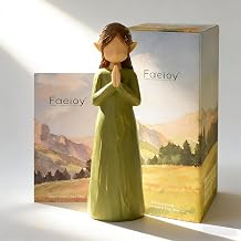 Praying Elf Fairy Figurines, Healing, Guardian Blessing Gifts for Loved One