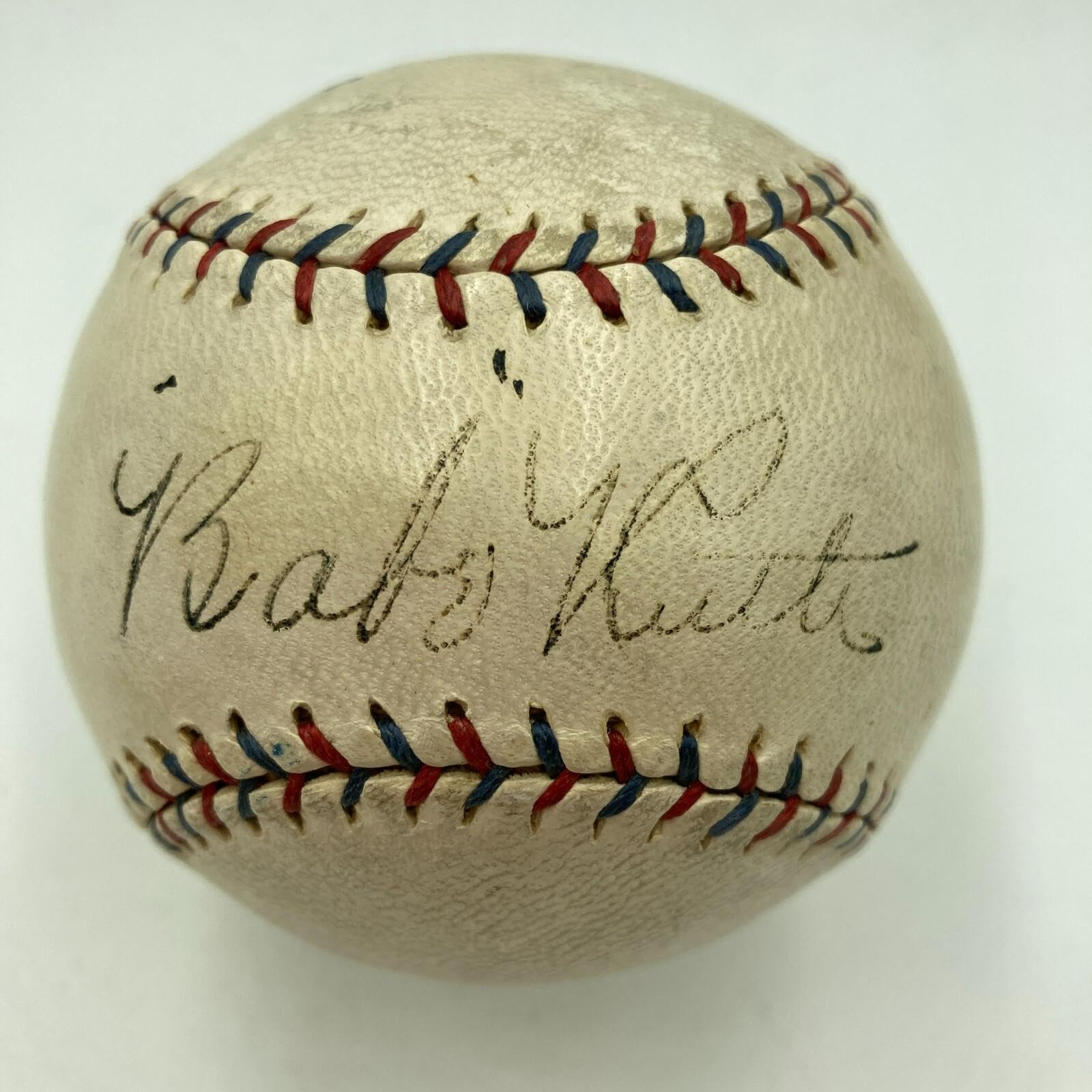 Babe Ruth Baseball Signed
