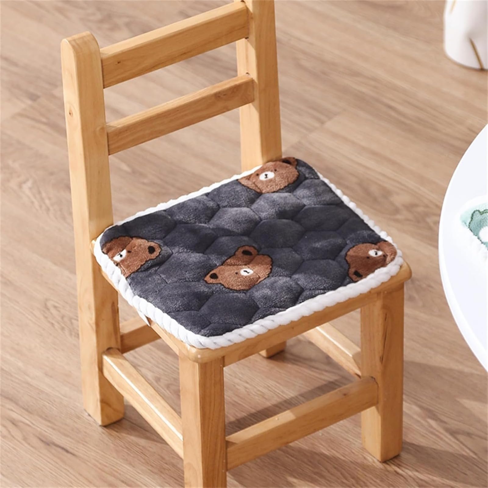 Morkite Round Chair Cushion, Seat Cushion, Children's Seat Cushion, Soft Comfortable Non-Slip Chair Cushion with Ties, for Outdoor & Indoor Garden Chair