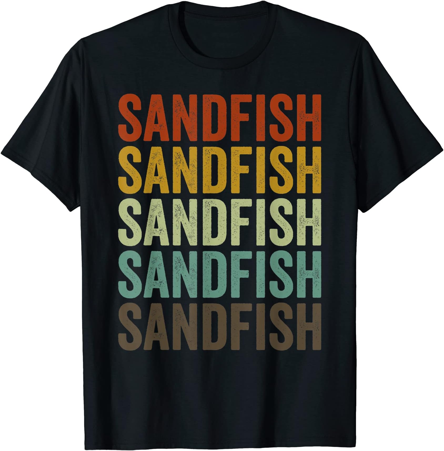 Sandfish Fish Retro T-Shirt