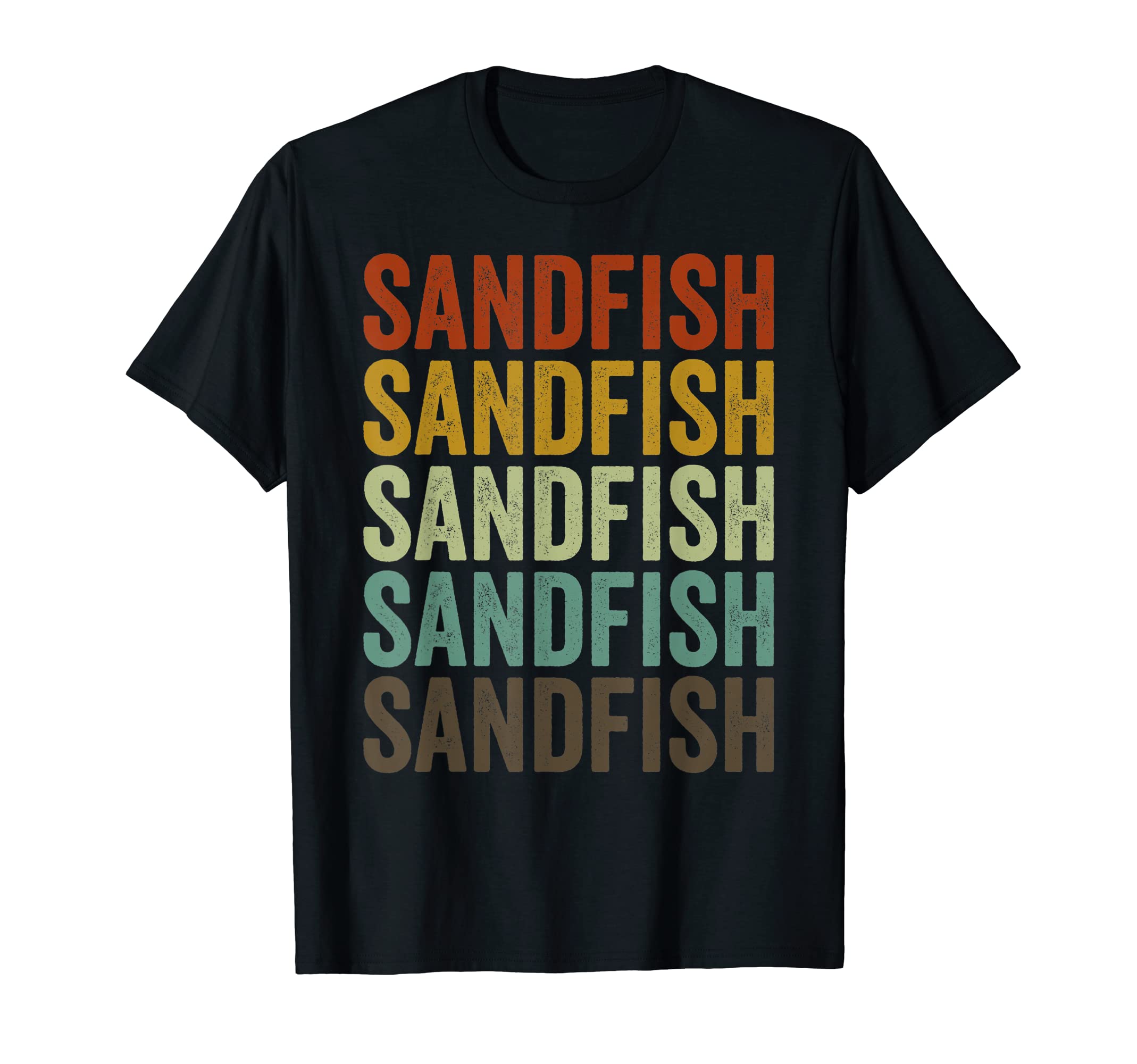 Sandfish Fish Retro T-Shirt