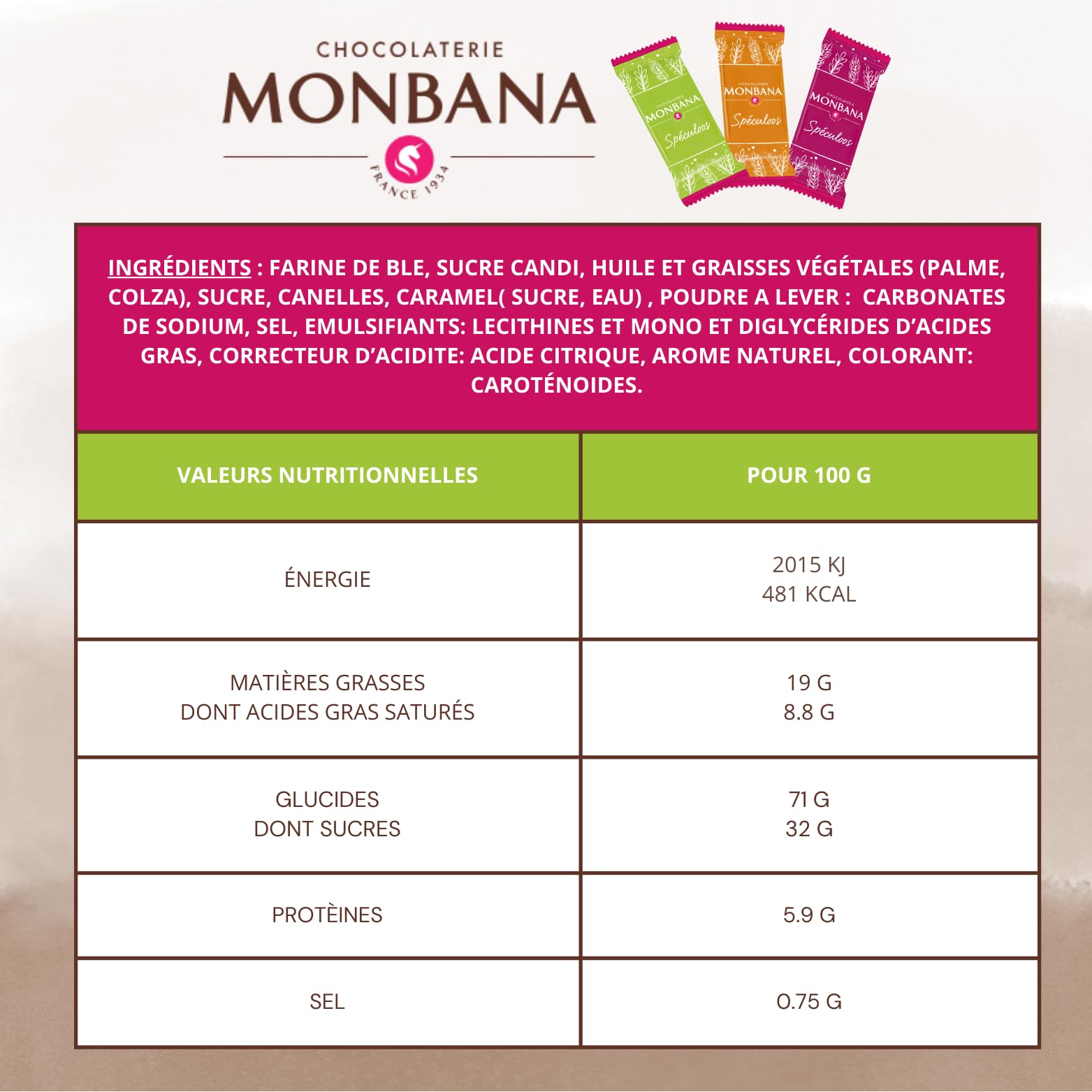 MONBANA | Assortiment de 150 Mini-Biscuits : Cookies, Galettes et Spéculoos | Biscuits à offrir à vos invités ou à déguster en toute intimité