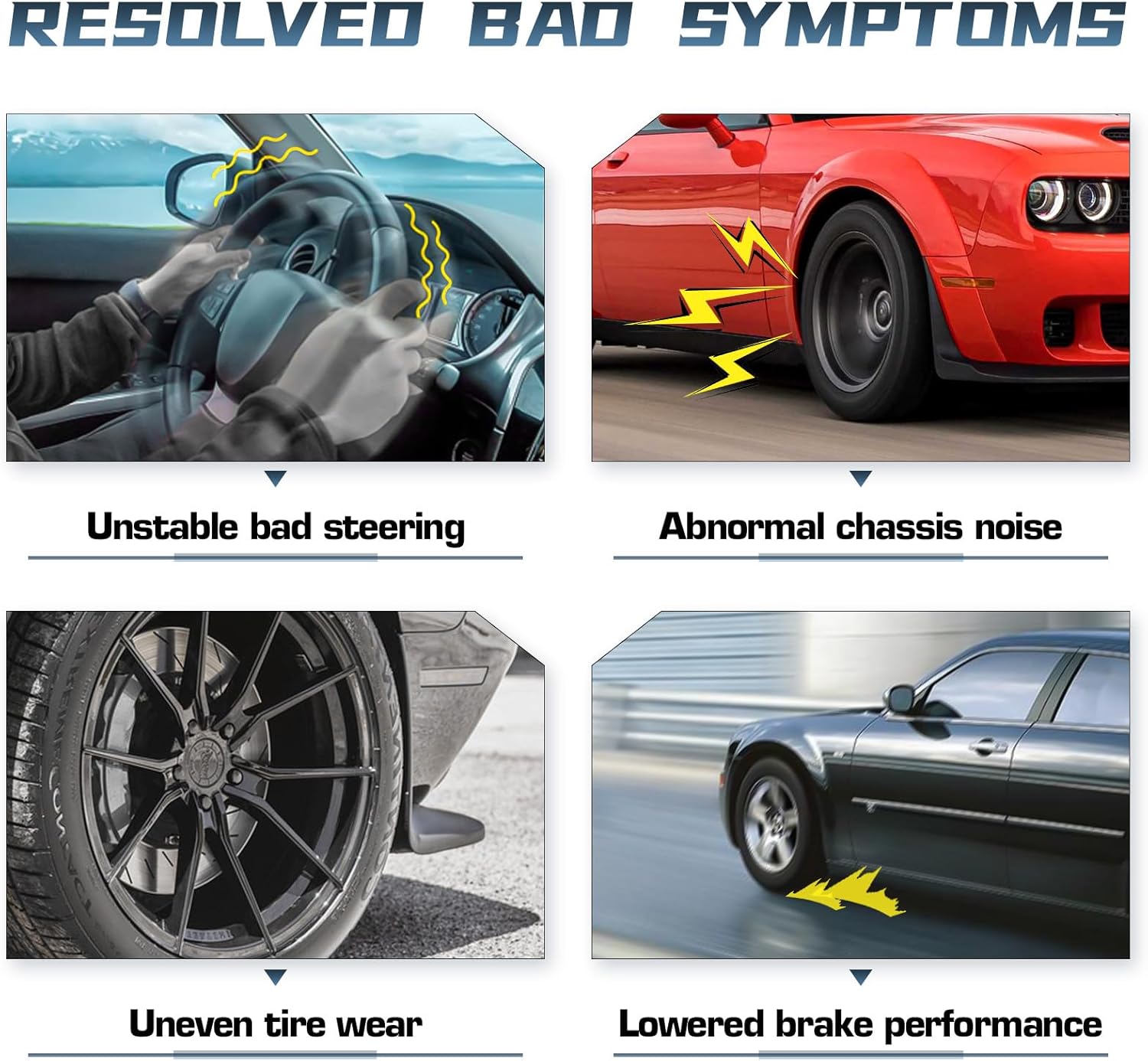 4WD Front Upper Control Arm with Ball Joints for Chevy S10 Blazer 98-05, for GMC Jimmy Sonoma 98-04, for Isuzu Hombre, for Oldsmobile Bravada Pitman Steering Idler Arm Tie Rod End Suspension Kit 14PCS