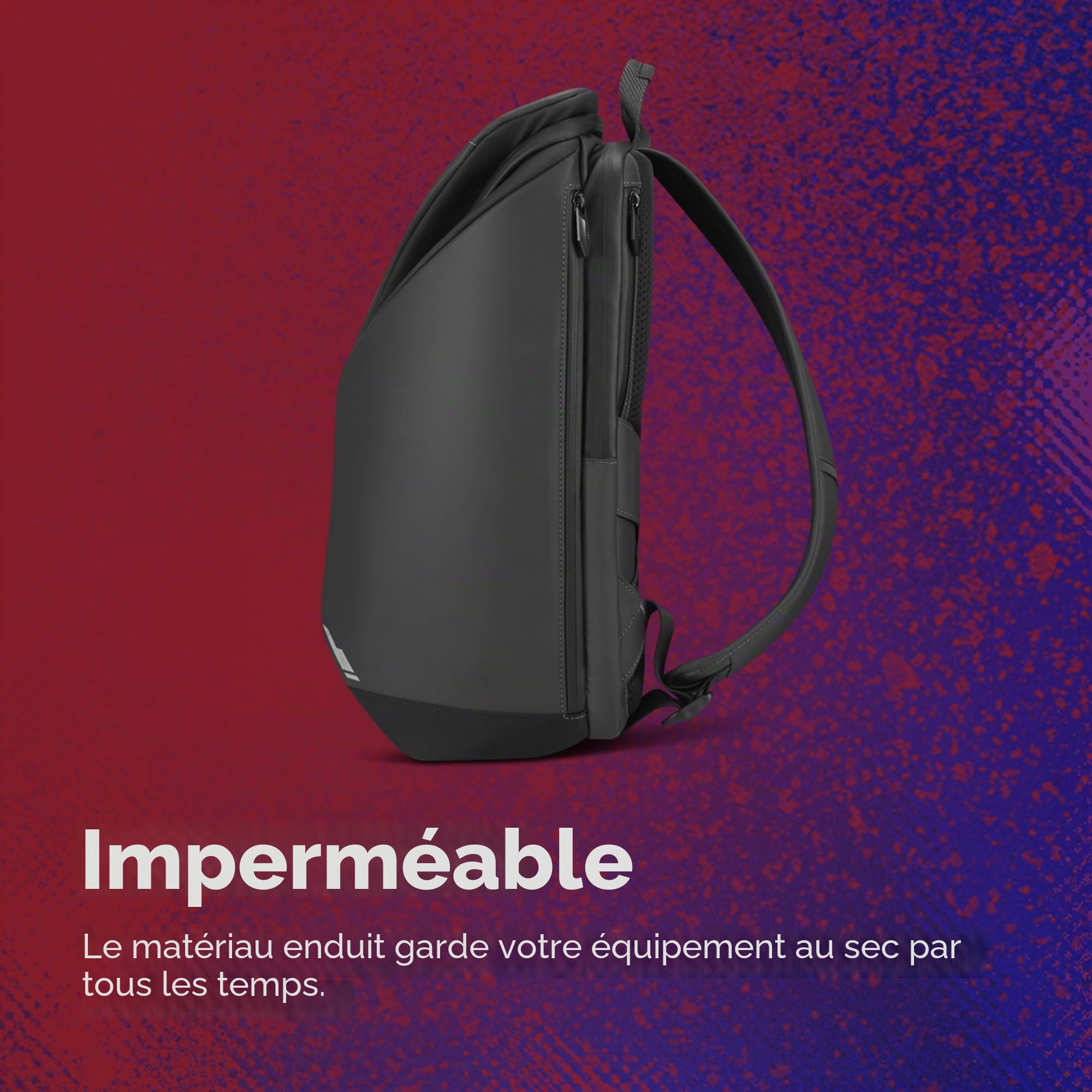 Lenovo Sac à Dos Legion GB900 (jusqu'à 16", conçu pour Gaming, blindé, PU, résistant à l'eau, Coins Antichoc EUDE-Foam, Compartiment pour Tablette, capacité 20 litres) Couleur Noire