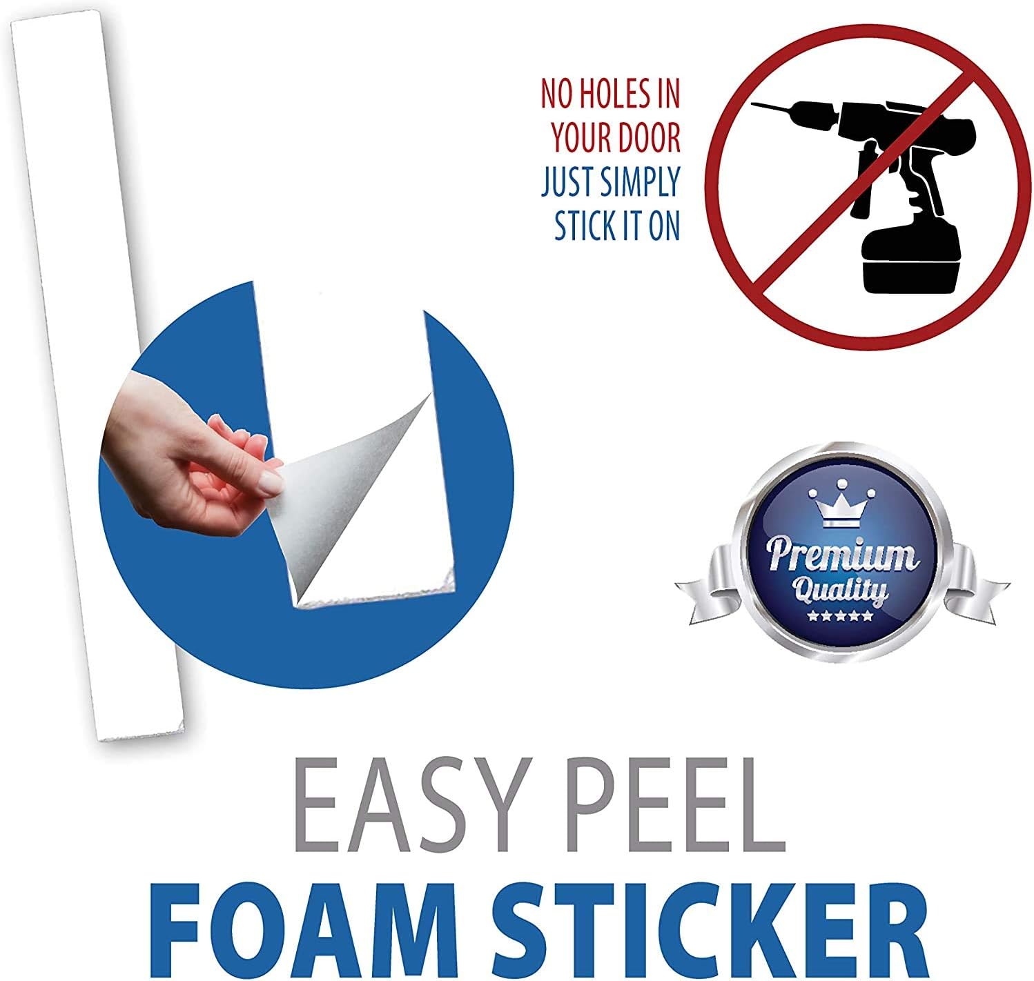 Wholesale Plastic MEZUZAH CASE25 pcs White Silver SHIN, self Stick lot of 25 White Silver SHIN, (#15-6.3/4 INCH)