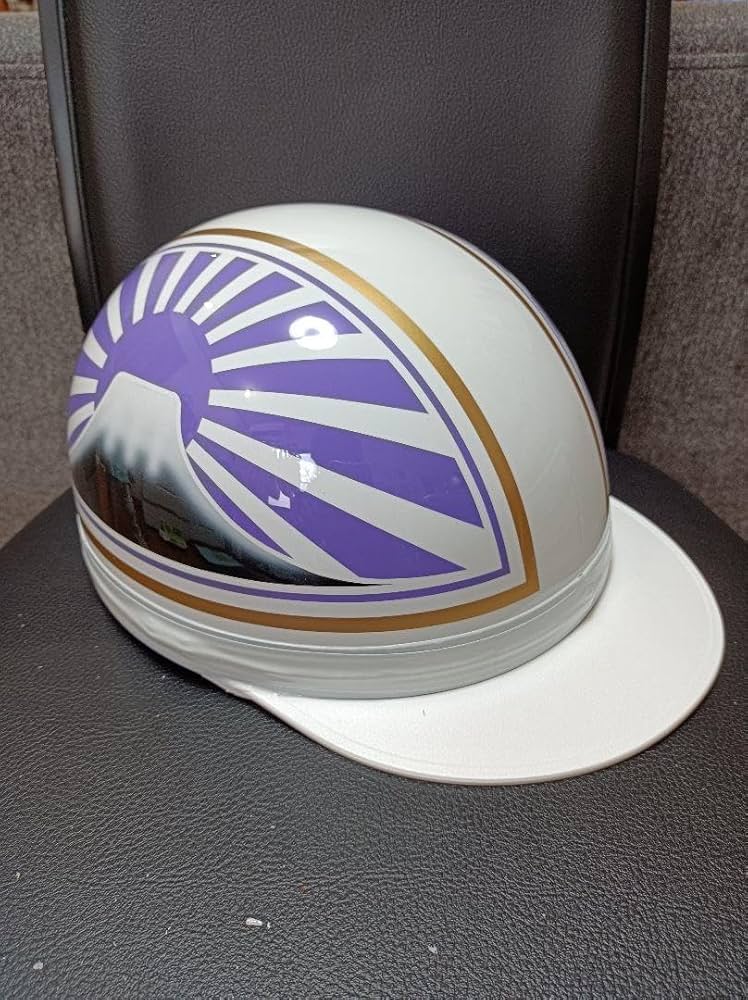 Amazon.co.jp: カスタムコルク半 白薄紫富士日章 金ライン : DIY