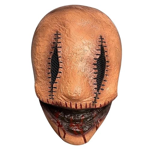 brableewear Scary Halloween Mask Smiley Killer Mask Creepy Devil Zombie