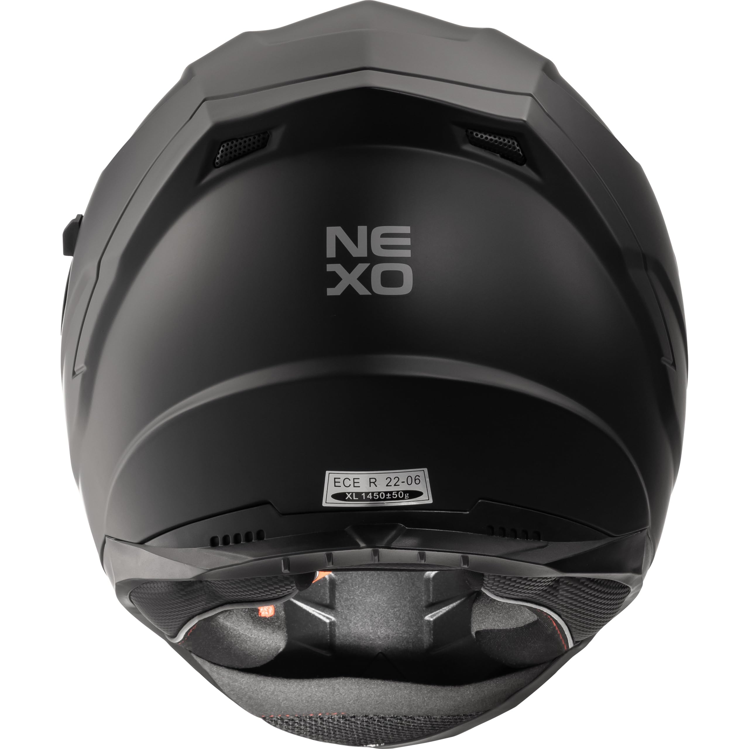 Nexo Integralhelm Comfort II – Thermoplast – Kratzfestes Visier – ECE 22/06