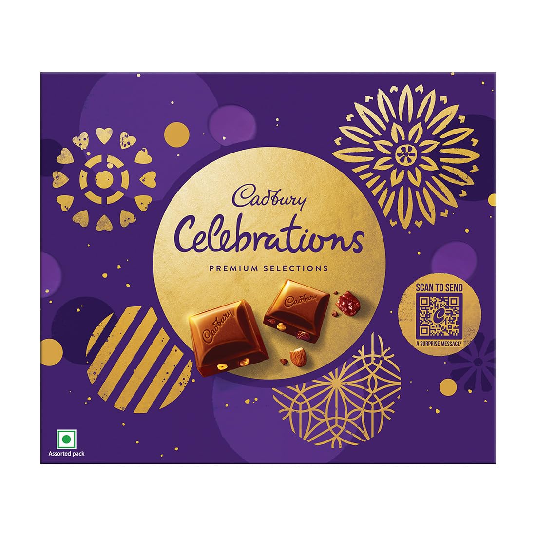 CadburyCelebrations Premium Assorted Chocolate Gift Pack, 286.3 g