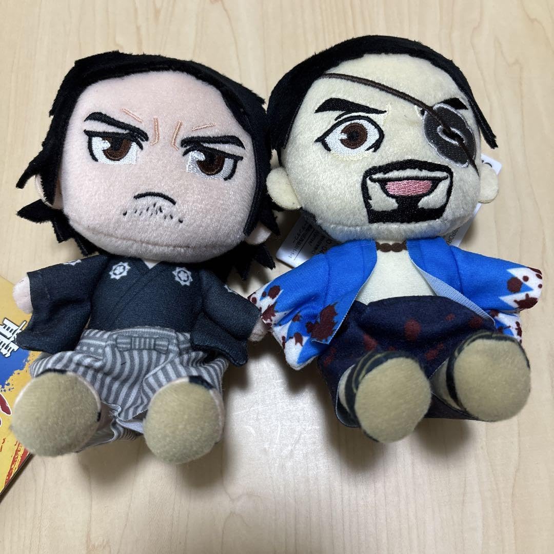 桐生一馬・真島吾朗￤維新 ぬいぐるみ 龍が如く お座りぬいぐるみ 【セガUFOキャッチャーオンライン