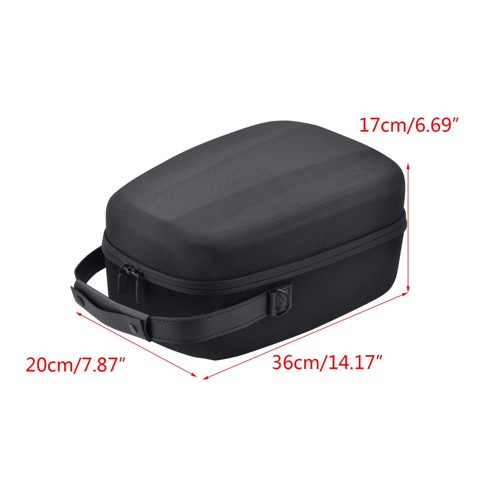 Scatola da viaggio antiurto EVA Borsa da trasporto VR2 Auricolare Storage Holder Zipper Organizer Easy Open Storage Box