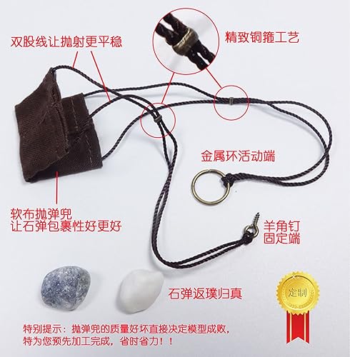 Miniatura 4 de GAWEGM Kits de construcción de modelos de madera - Kit de modelo de Trebuchet de carro antiguo - Máquina de bloques de lanzamiento, rueda giratoria