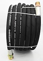 Vista 8 de Manguera de transferencia de combustible 3/4 pulgadas 20 pies, manguera de combustible de granja con accesorios para transferir diésel, queroseno