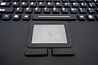 Vista 5 de Industrial Computers Inc. - Mini teclado con panel táctil IP68, resistente al agua, silicona KBSI-87-TP