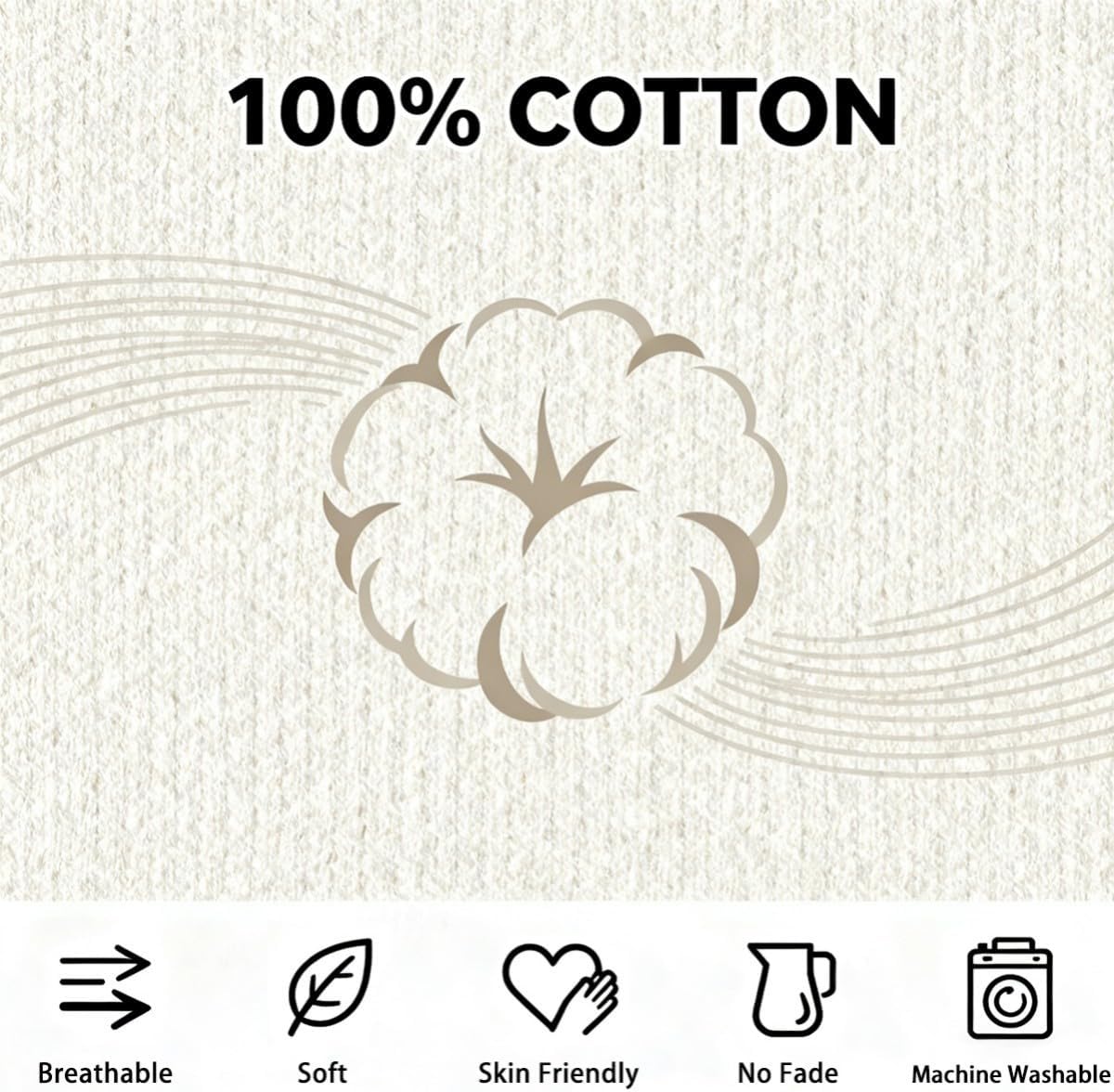 Spring Boho Floral Duvet Cover Set Yellow Rustic Flowers 100% Cotton Comforter Cover | Vintage Graffiti Decor Floral King Bedding Set, Room Decor Aesthetic Bed Sets