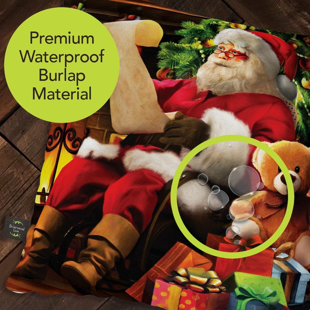 Briarwood Lane Naughty or Nice Christmas Decorative Pillow