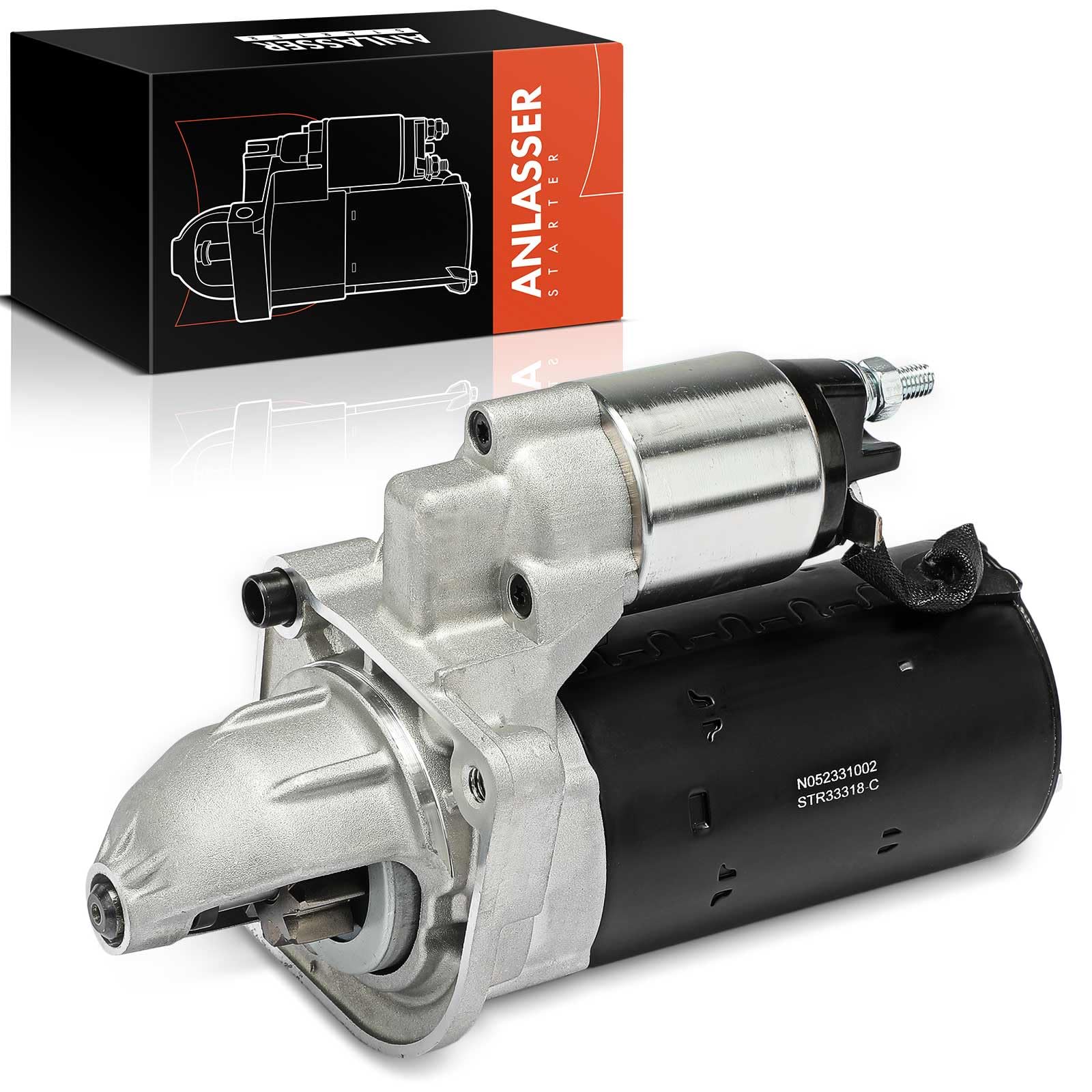 Frankberg Démarreur de moteur 2,5 KW/12 V/9 Dents Compatible avec Ducato Camionnette 250 3.0L Jumpy VF7 2.0L Ducato Bus 250 2.3L Remplacer# 55779086,51779086
