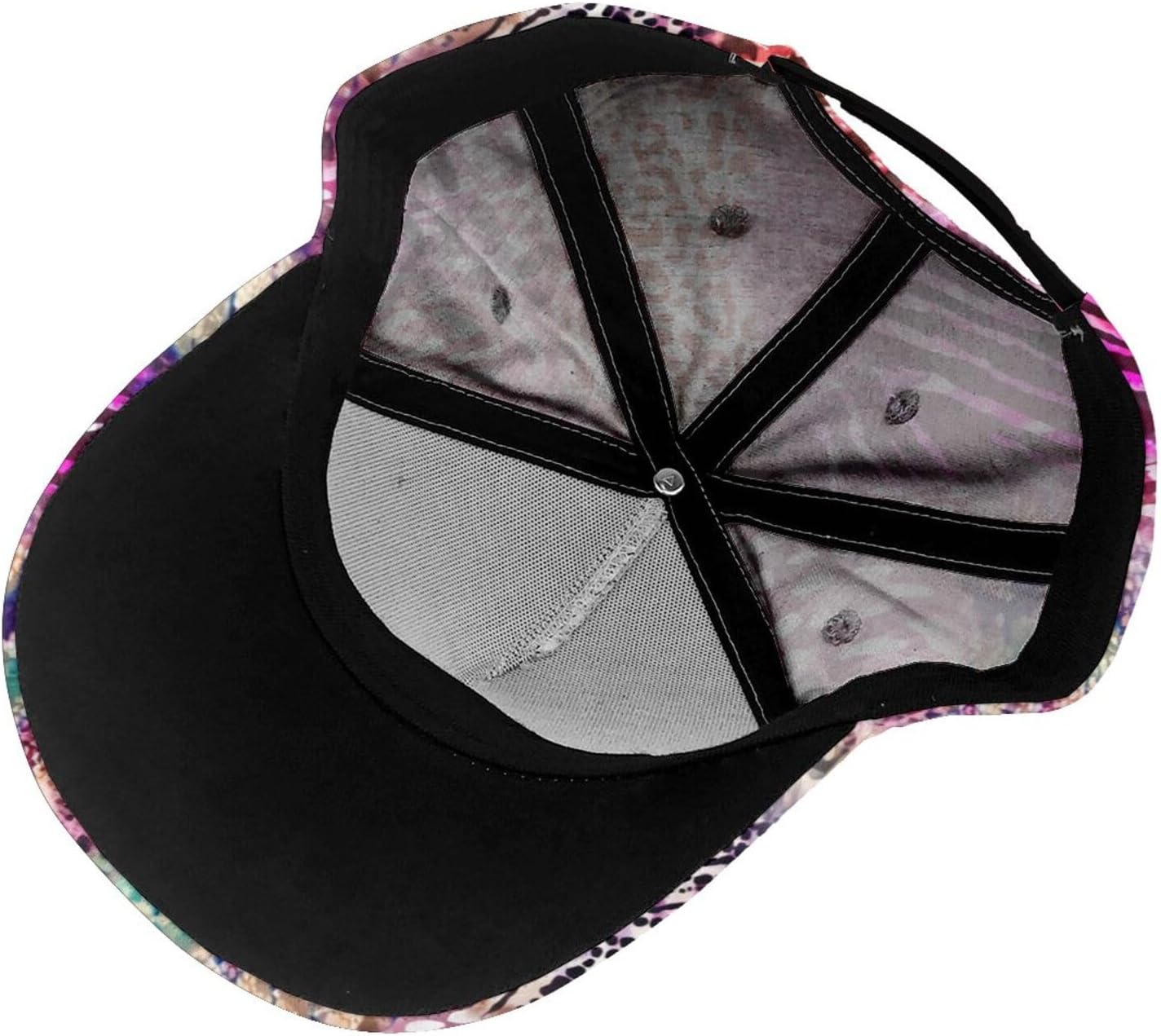 Pastel Cornflowers Floral Baseball Cap Dad Hats All-Over Print Fashion Accessory 100% Polyester Adjusts to Fit Most