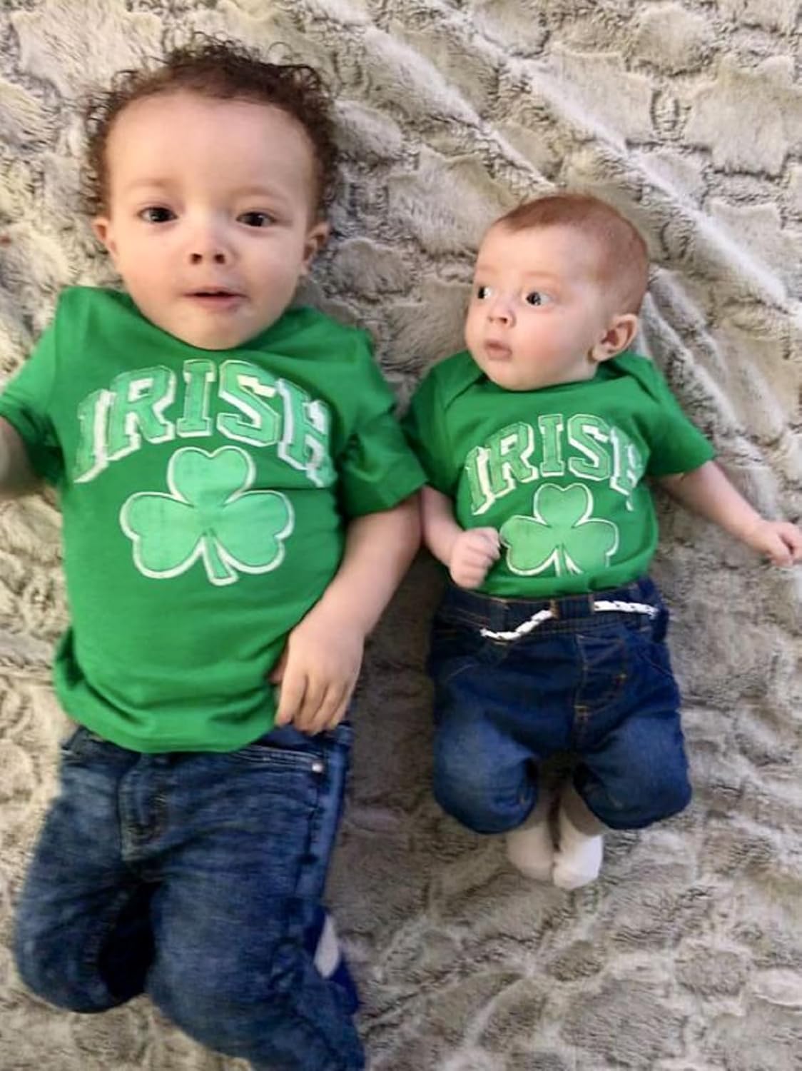 Lamuusaa Toddler Baby Girl Boy St. Patricks Day Outfit Irish Shamrock Embroidery Sweatshirt Pullover Shirts 6M-4T - Image 2