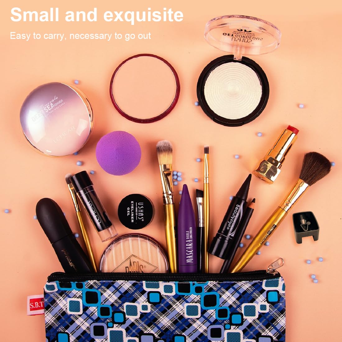 4 Pezzi Temperino Matita Occhi Bellezza,Adatto per l'uso con Matite Cosmetiche, Il sopracciglio Lip Liner Eyeliner Pencil-Nero
