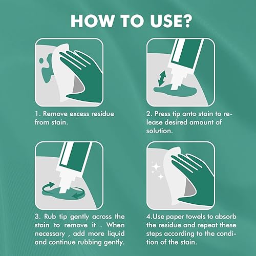 Miniatura 4 de XTryfun Bolígrafo quitamanchas para ropa, portátil y seguro, removedor de manchas instantáneo para limpiar manchas, como jugo, alimentos, salsa de