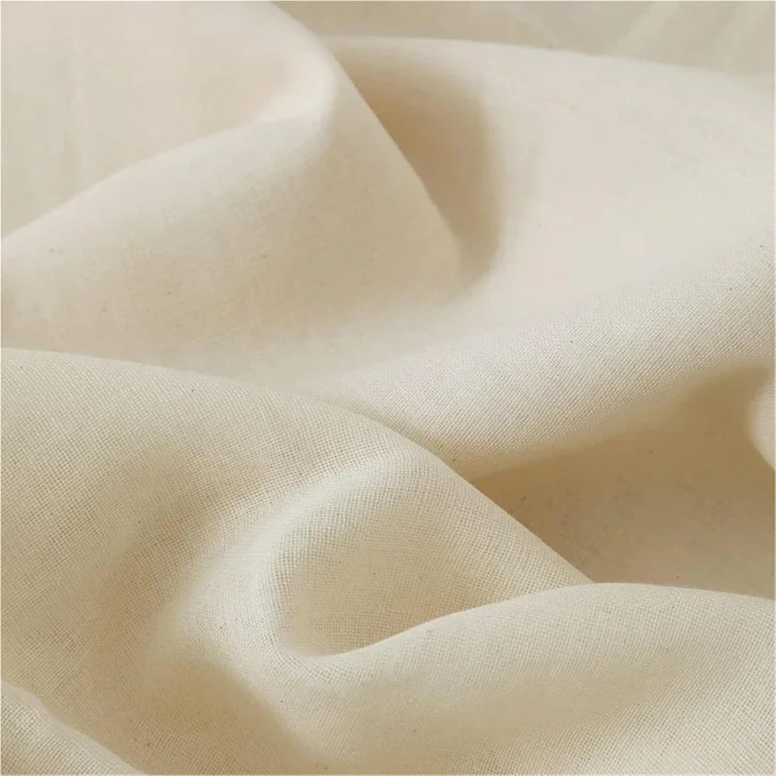 AYUWQZX Pure Cotton Muslin Cloths, Reusable White Cotton Gauze Cheesecloth for Cheese Making Tofu Baking 40-150cm(60x60cm)