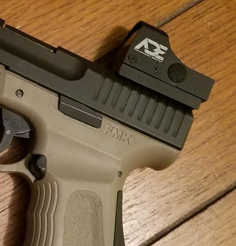 Miniatura 6 de Ade Advanced Optics Crusader RD3-009 - Mira reflectante de puntos rojos + placa de montaje óptica para pistola Ruger Security 9 + placa de montaje