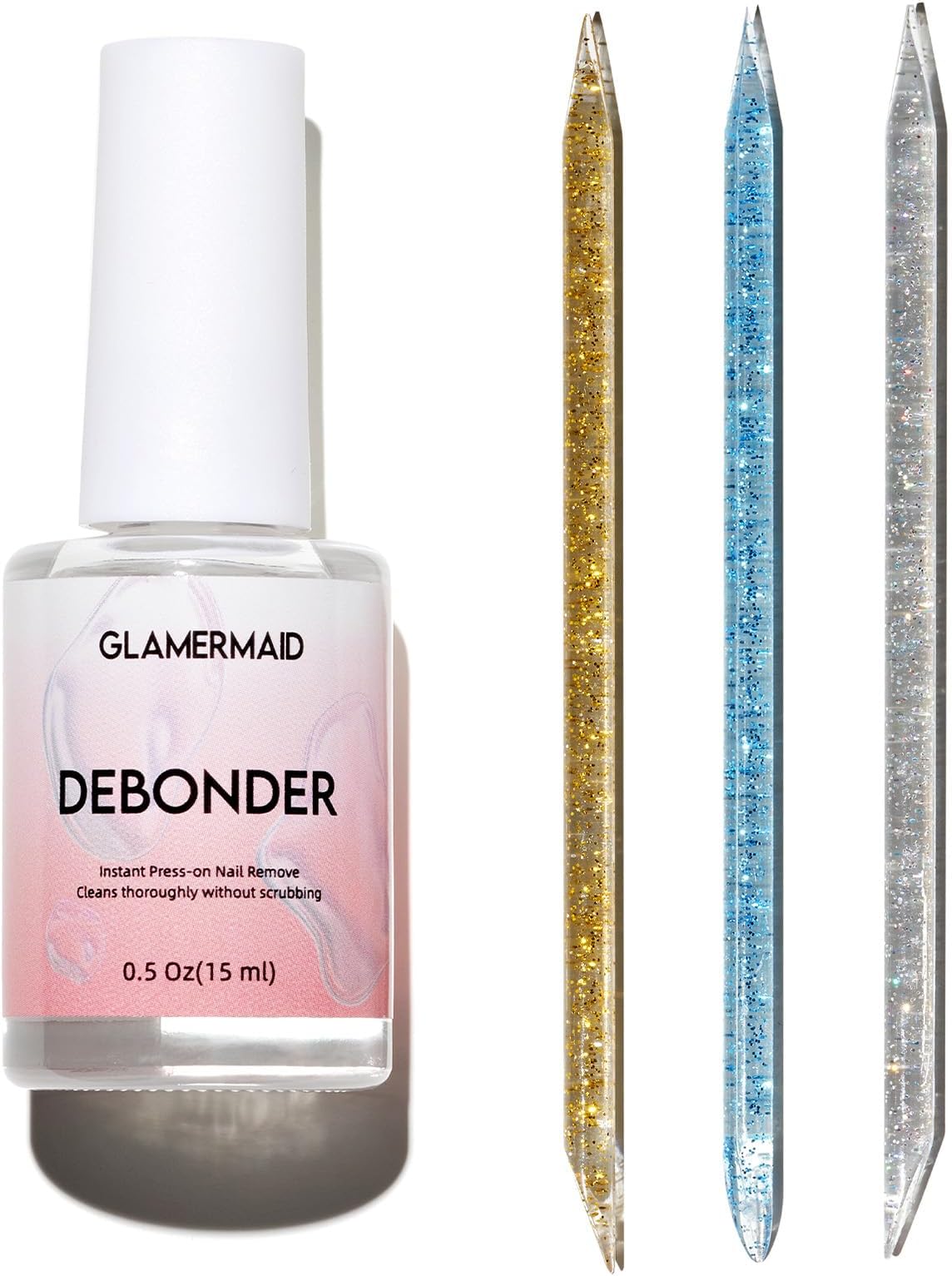 GLAMERMAID Nail Glue Remover 15ML Nail Glue off Debonder
