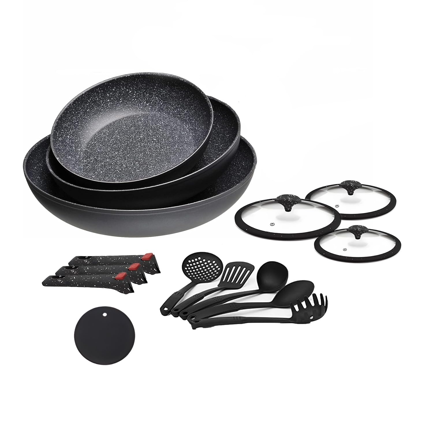 Batterie poêles à induction Wintem pour simplifier vos repas de famille de la cuisson à la table